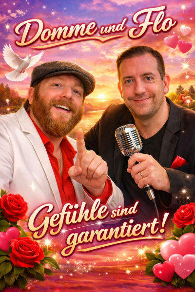 Autogrammkarte "Gefühle sind garantiert"